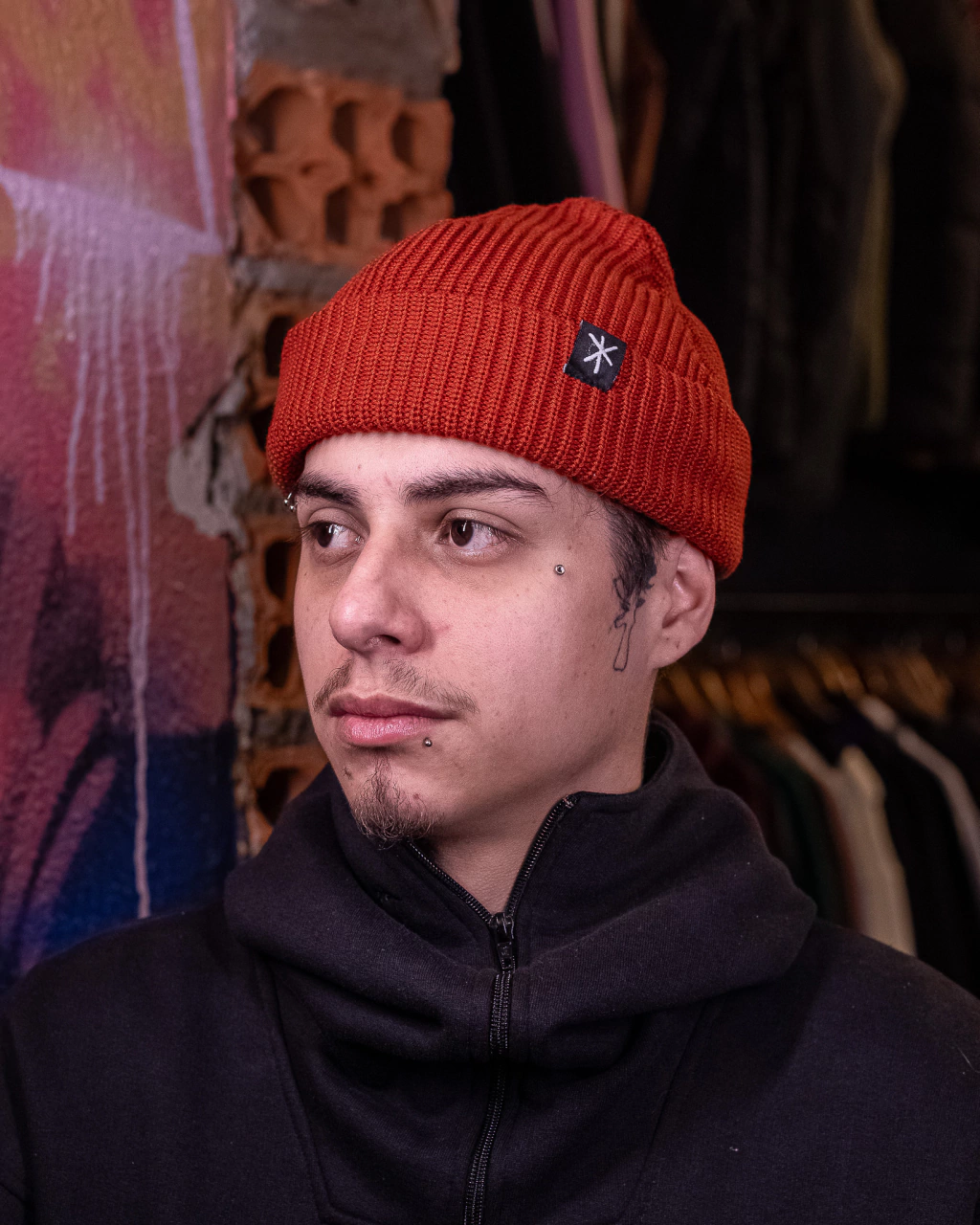 GORRO NEST PANOS MARINHEIRO TIJOLO - TCS03