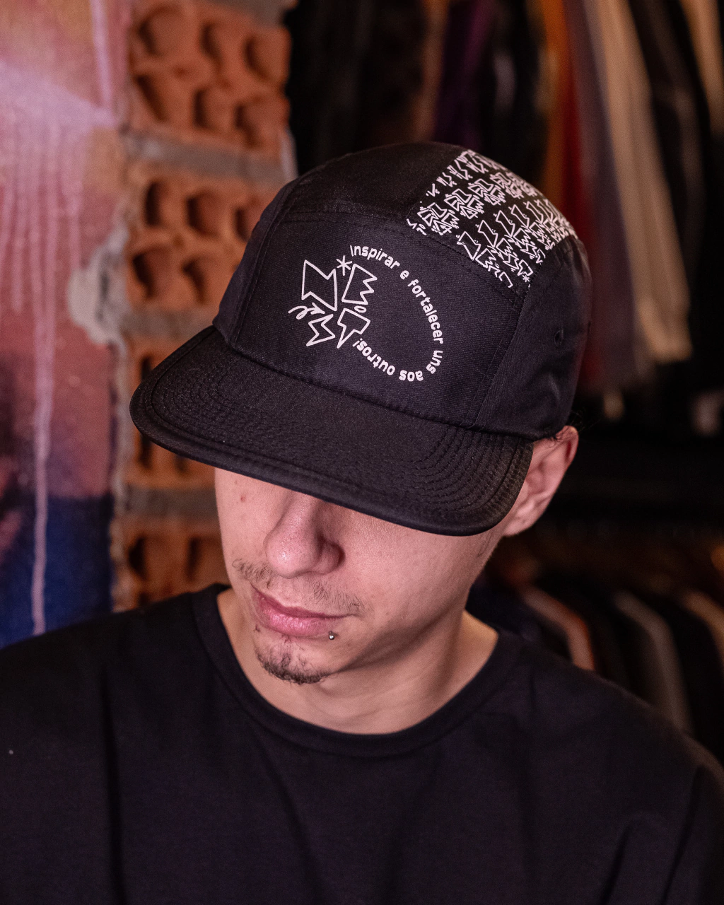 BONÉ FIVE PANEL NERD INSPIRAR E FORTALECER - NEsp01