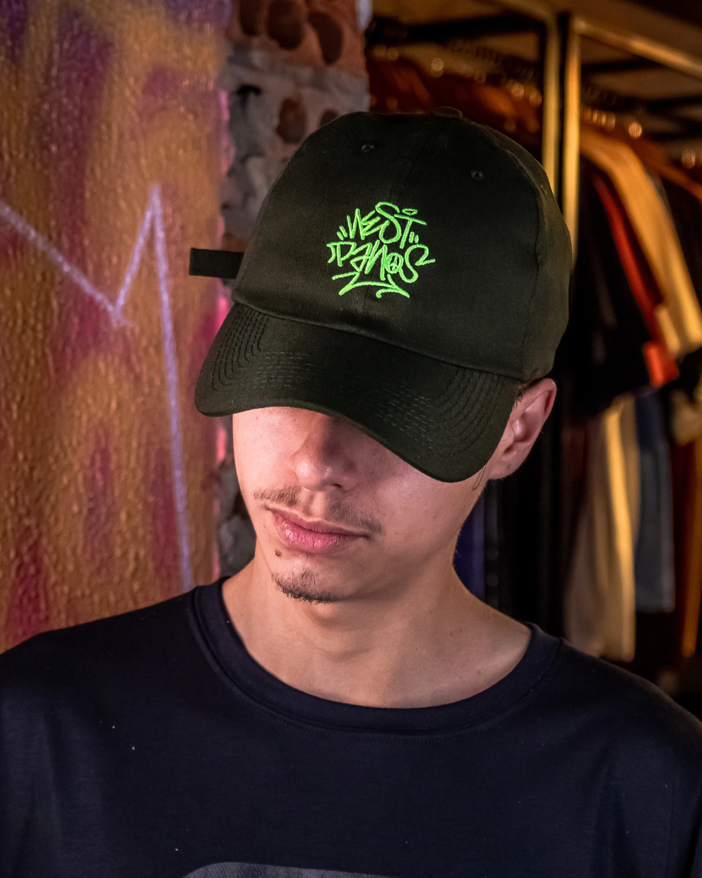 BONÉ DAD HAT NEST PANOS VERDE MILITAR NERD - NERD54