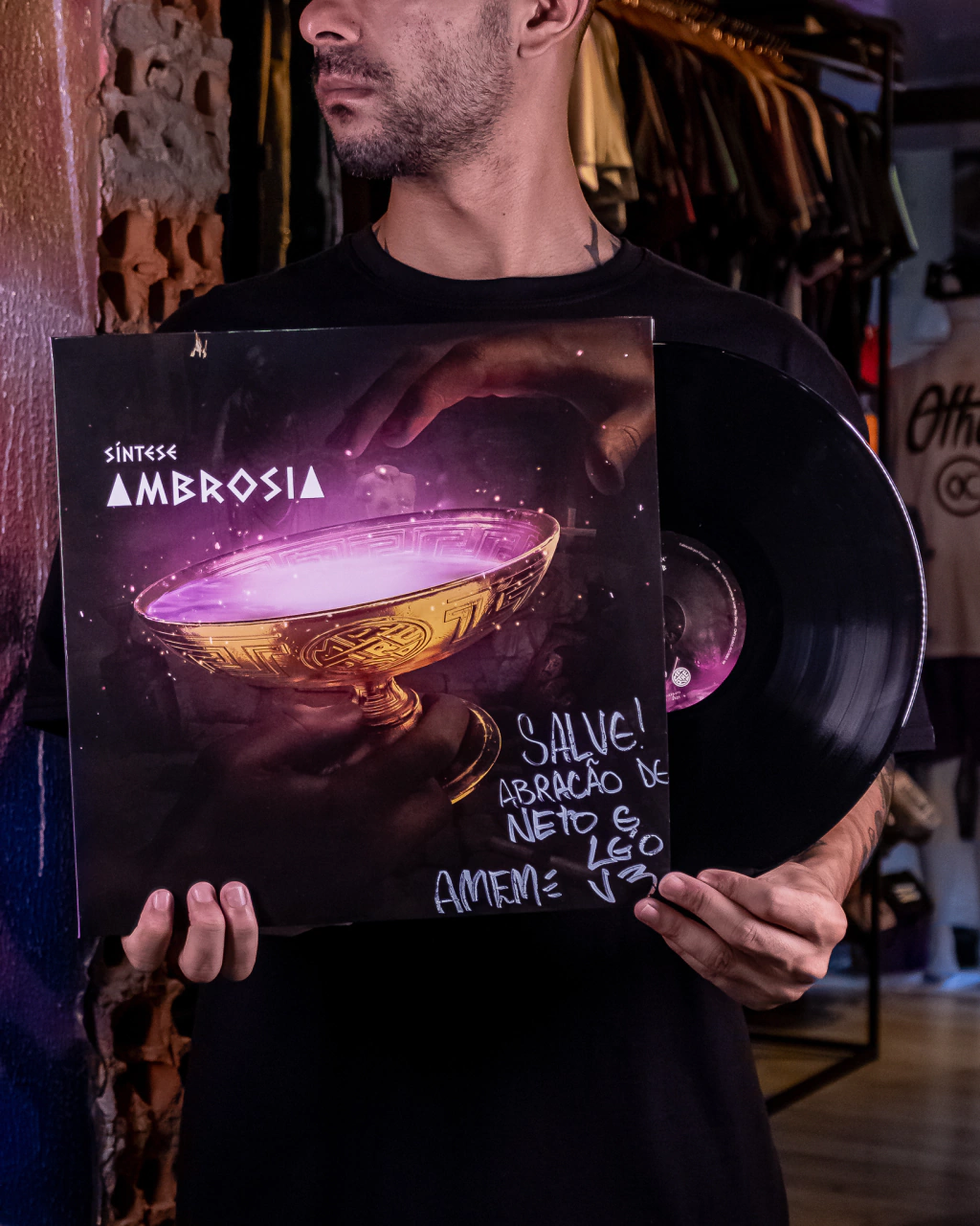 DISCO DE VINIL DUPLO LP SÍNTESE