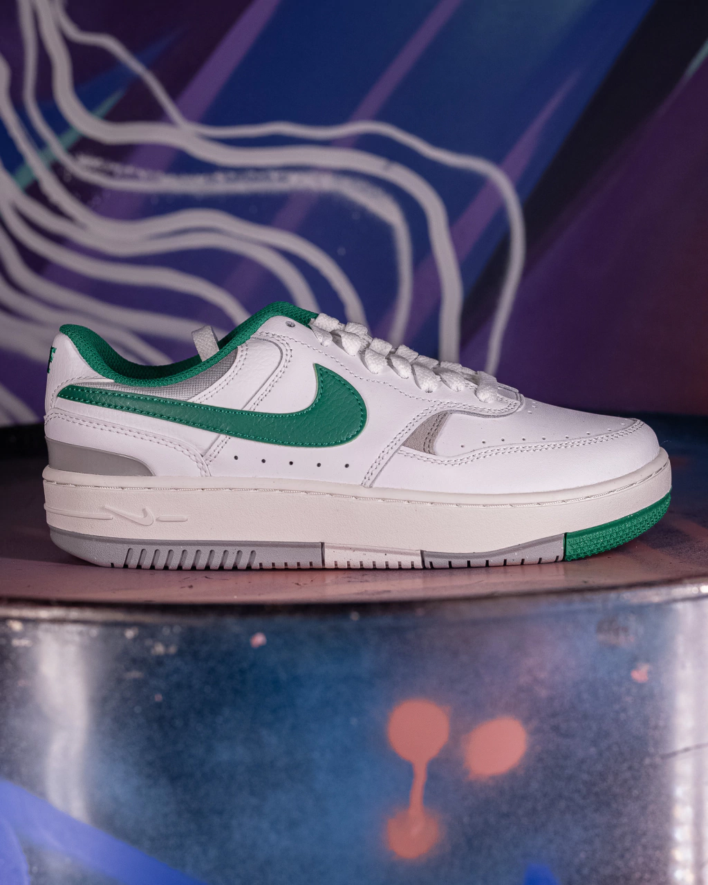 TÊNIS NIKE GAMA FORCE WHITE MALACHITE - NKT06