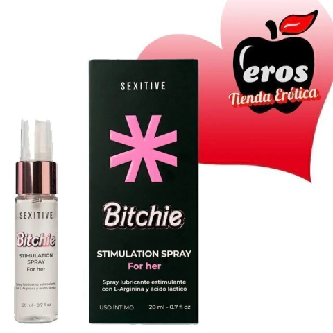 BITCHIE - SPRAY LUBRICANTE CON L-ARGININA Y ACIDO LACTICO 20 ML (SEFB)