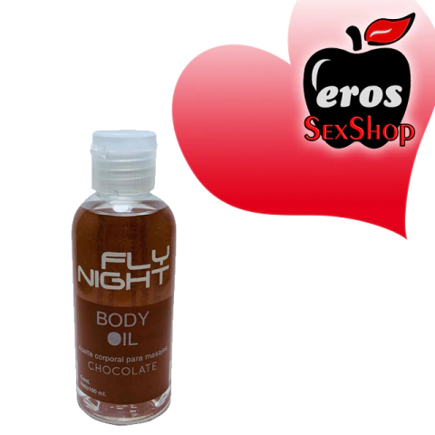 ACEITE PARA MASAJES FLY NIGHT SABOR CHOCOLATE (FLYNICHO)