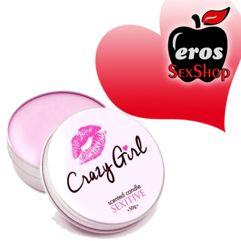 MASSAGE CANDLE CRAZY GIRL (004-0D58)