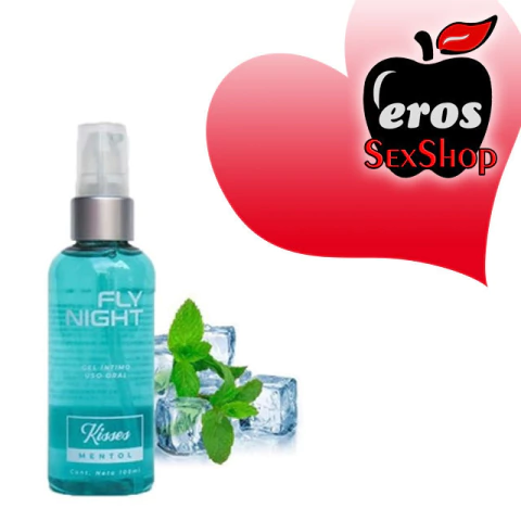 FLY NIGHT GEL KISSES MENTA 100 ML (KISSMEN)