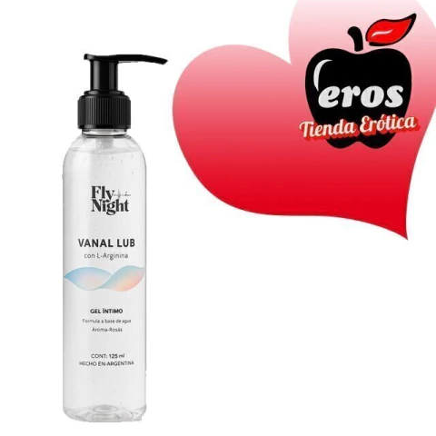 GEL LUBRICANTE FLY NIGHT VANAL LUB CON ARGININA 125 ML (FN-C3014)
