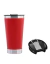 COPO TÉRMICO TAMPA E ABRIDOR 470ML PARA CUSTOMIZAR - vermelho