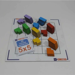 Jogo Conectus Sênior 138 pçs 90 Desafios Mundo Lúdico MLS01 - Mundo Lúdico Jogos para idosos e inclusivos 