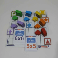 Jogo Conectus Sênior 138 pçs 90 Desafios Mundo Lúdico MLS01 - Mundo Lúdico Jogos para idosos e inclusivos 