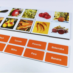 Jogo da Memória Sênior Vegetais 36 pçs Mundo Lúdico - Mundo Lúdico Jogos para idosos e inclusivos 