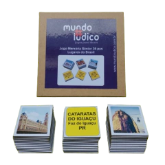 Jogo da memória lugares turísticos do Brasil