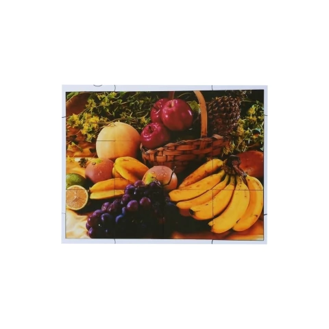 Quebra cabeça Sênior Frutas 12 pçs Mundo Lúdico - comprar online