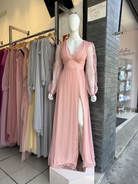 Vestido Manga Longa - comprar online