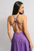 Vestido Fiore Midi Roxo - Acarolac Brand