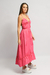 Vestido Fiore Midi Pink