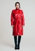 Trench Coat Afrodite Vinil Vermelho