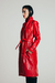 Trench Coat Afrodite Vinil Vermelho na internet