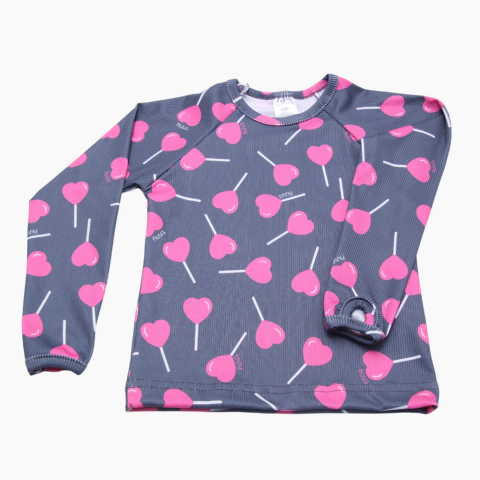 Remera Morley Manga Larga - Corazon Chupetin - comprar online