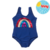 Traje de baño -Malla Entera Lentejuelas Azul Arco Iris - comprar online