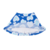 Pollera c/short Azul Corazones Celeste (talle 4 talle 6 y talle 8) en internet