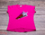 Remera Estrella Fugaz - Fucsia (talle 2, talle 4 y talle 12)