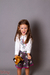 Remera Unicornio Blanco Lentejuelas Reversibles (talle 12 y talle 14)