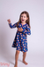 Vestido manga larga Zorrito Azul (talle 2) - comprar online
