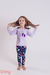 Remera Corazon Lentejuelas Reversibles Lila (talle 2 anos)