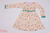 Vestido Llamas Manga Voladitos (talle 2) - comprar online