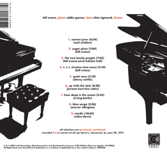 CD Bill Evans Trio - On A Friday Evening (Importado) - comprar online