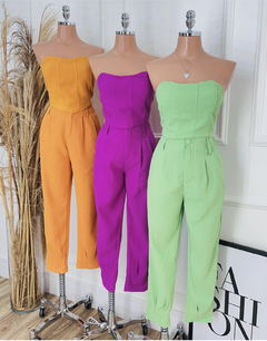 Conjunto Isis - Blusa sem alça