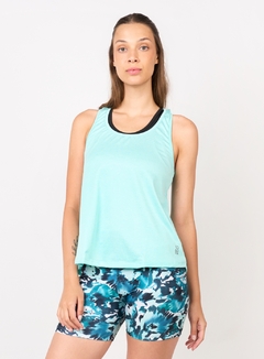 MUSCULOSA CATIONIC VERDE - comprar online