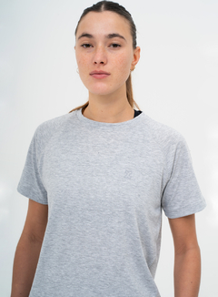 REMERA DALIA GRIS MELANGE - comprar online