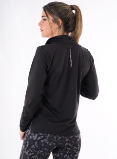 BUZO ANORAK NEGRO - STK Indumentaria Deportiva