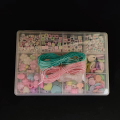 Caja (2) kit armado de Pulsera + Hilos y Tanza - Entre Hilos y Cuentas