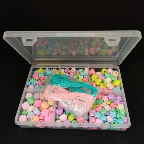 Caja (3) Kit para Pulseras + Hilo y Tanza