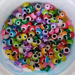 Ojos Turcos Chatos 6mm