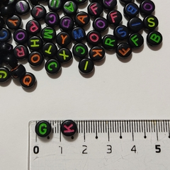 Letras Pastillas Negro con Colores en internet