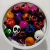 Calaveras Pasantes Plásticas Grandes