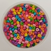 Donas Facetadas Plásticas 6mm