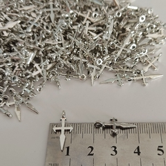 30 Dijes de Metal Cruz Denario (4) - comprar online