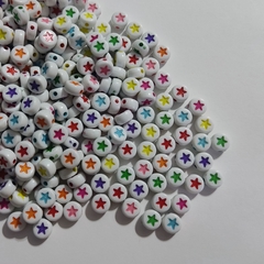 Estrellas Pastillas Blanco con Colores - comprar online