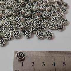 10 Pasante de Metal Flor (8) - comprar online