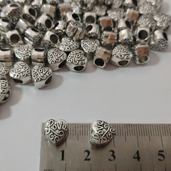 10 Pasantes Corazon Grabado Love (2) - comprar online