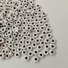 Corazón Pastillas Blanco y Negro - comprar online