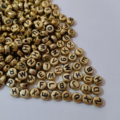 Letras Pastillas Doradas - comprar online