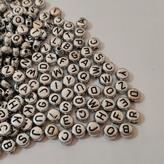 Letras Pastillas Plateadas - comprar online