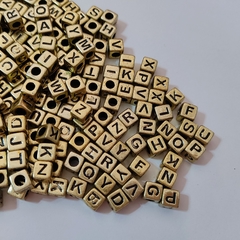 Letras Cuadradas Doradas - comprar online