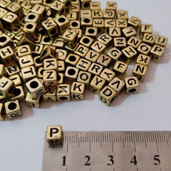 Letras Cuadradas Doradas en internet