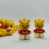 5 Winnie Pooh Mediano de Goma